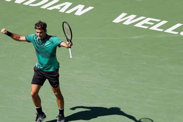 Federer otra vez es  el rey de Indian Wells 