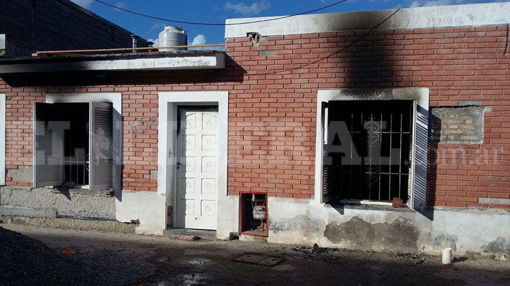 Una vivienda del barrio Congreso habriacutea sido quemada intencionalmente