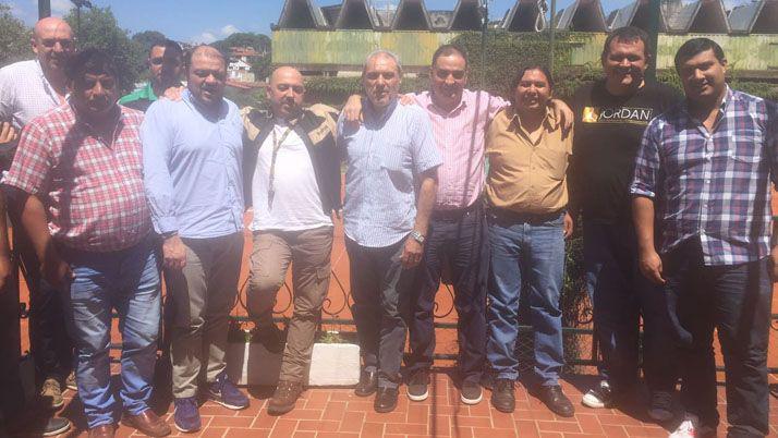 Los presidentes de las distintas federaciones