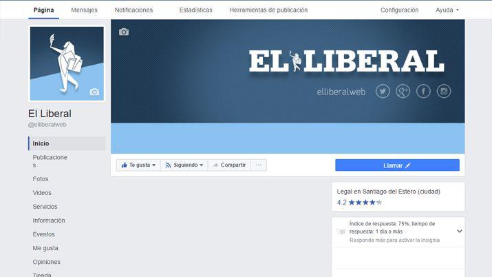 Por una falla en el servicio cayeron las paacuteginas de Facebook