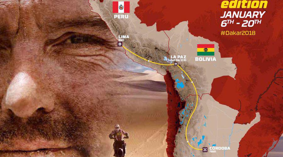 Recorrido confirmado del Dakar 2018 No pasa por Santiago