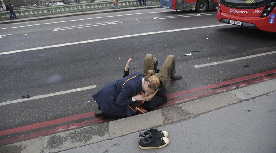 Impactantes fotos del ataque en el Parlamento de Londres- cuatro muertos