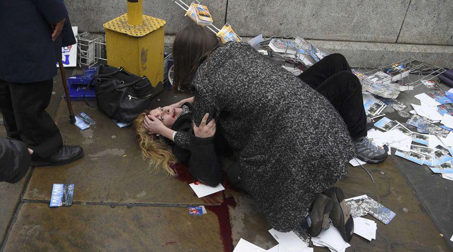 Impactantes fotos del ataque en el Parlamento de Londres- cuatro muertos