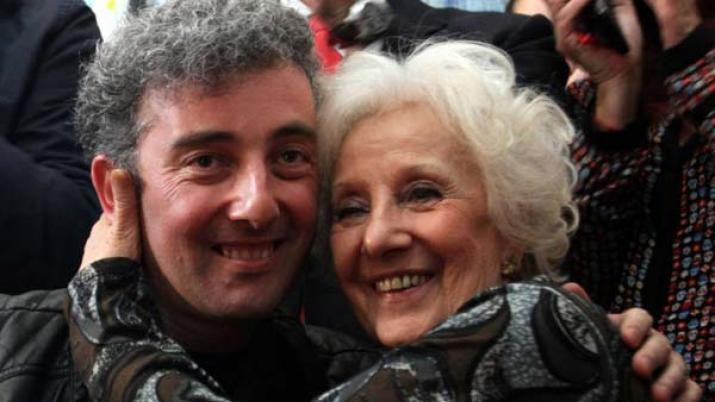 Ignacio Montoya y su abuela Estela
