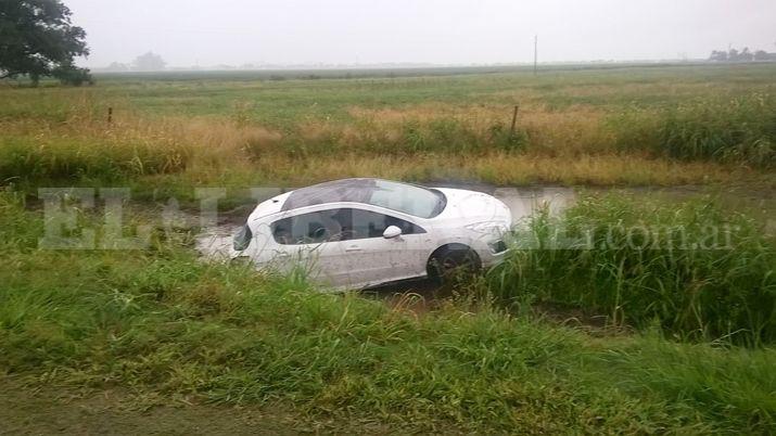 Volcaron cuando regresaban de Santiago del Estero