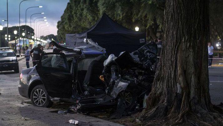 Choque fatal en Puerto Madero- tres muertos y un herido grave