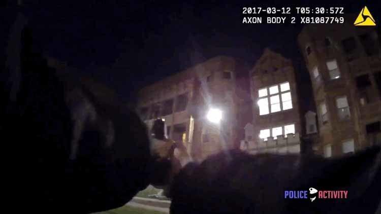 Video- el escalofriante tiroteo entre la policiacutea y un delincuente