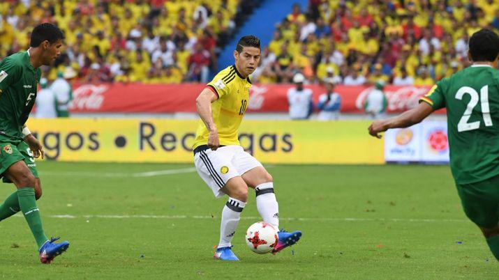 Colombia dominoacute a Bolivia pero le ganoacute con lo justo