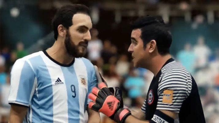 Video- la desopilante imitacioacuten de Bossi sobre Pipita Higuaiacuten