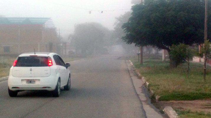 Un manto de neblina acompantildeo al amanecer loretano