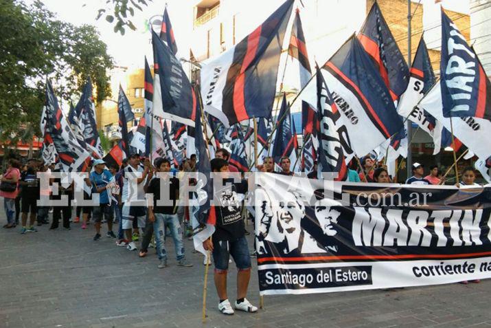 Las distintas agrupaciones se concentraron en Plaza Libertad