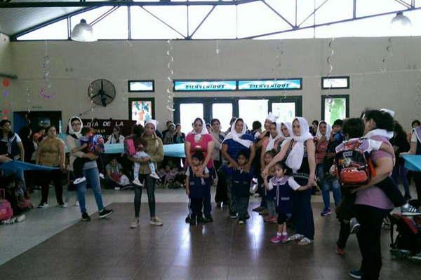 El jardincito de la Escuela Normal tuvo su Jornada de Patriotismo