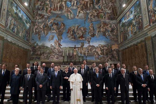 El Papa advirtioacute a Europa sobre las tendencias de disgregacioacuten