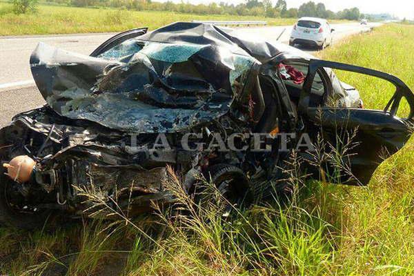 Un choque frontal se cobroacute la vida de 5 personas en la nueva traza de la ruta 38
