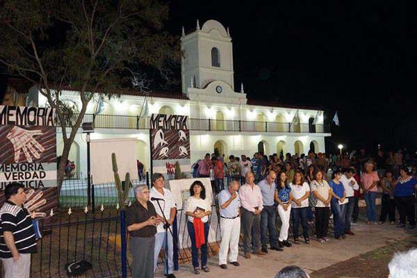 Antildeatuya recordoacute a las viacutectimas de la nefasta dictadura militar de 1976