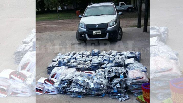 Nuevamente Gendarmería secuestró mercadería ilegal