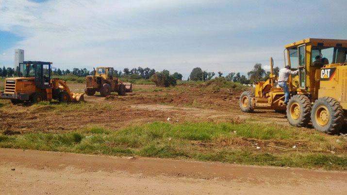 Realizaron la limpieza de los barrios Central Argentino Viejo y Ampliación