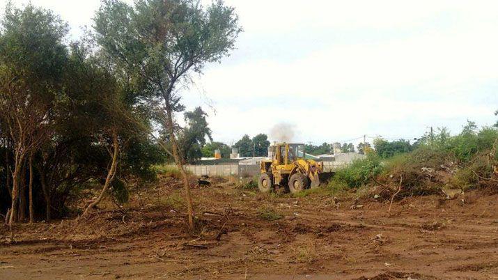 Realizaron la limpieza de los barrios Central Argentino Viejo y Ampliacioacuten