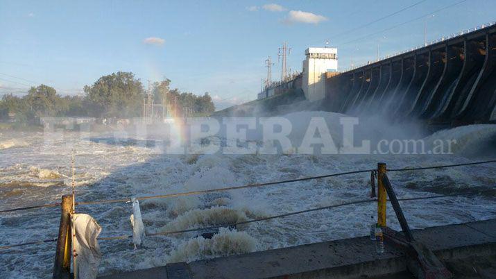 Aumentó el nivel de agua del Dique Frontal