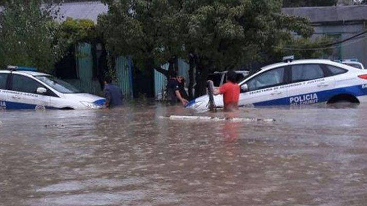 Comodoro Rivadavia- santiagueños viven de cerca el temporal
