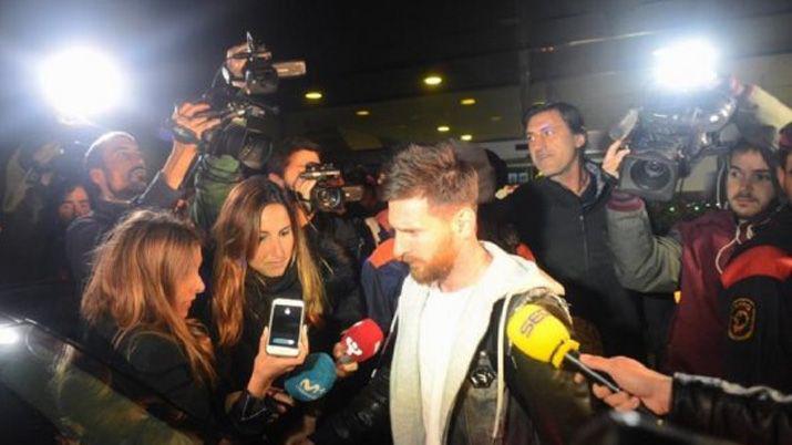 Messi habloacute de lo que pasoacute- Mis dichos fueron al aire