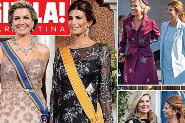 La reina Maacutexima y JuIiana Awada se lucen en iexclHOLA Argentina