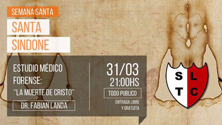 Charla sobre la Sabana Santa en el Lawn Tennis