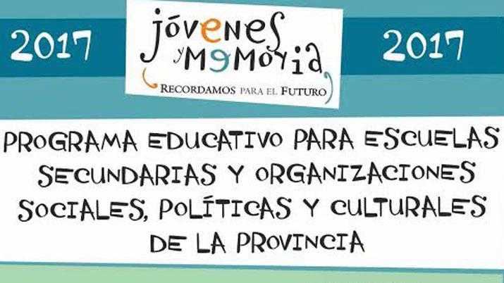 Joacutevenes y Memoria realiza la convocatoria para este 2017