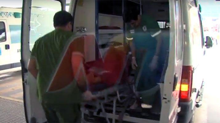 Una pareja fue trasladada de urgencia al Regional con serias quemaduras