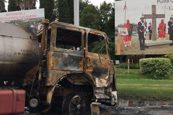 Un camionero embistioacute un piquete y matoacute a un trabajador