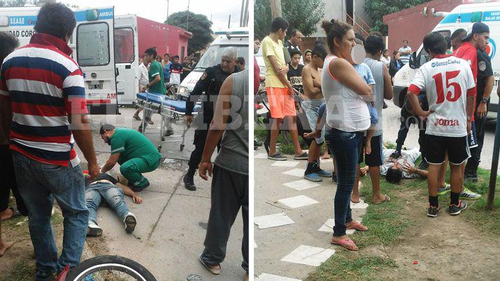 Habriacutean estado circulando en contramano y terminaron chocando