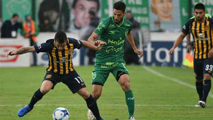 Sarmiento le arrebatoacute el triunfo a Rosario Central