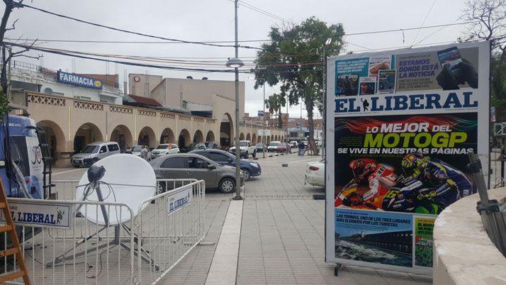 EL LIBERAL ya se encuentra en la ciudad termal palpitando el Moto GP