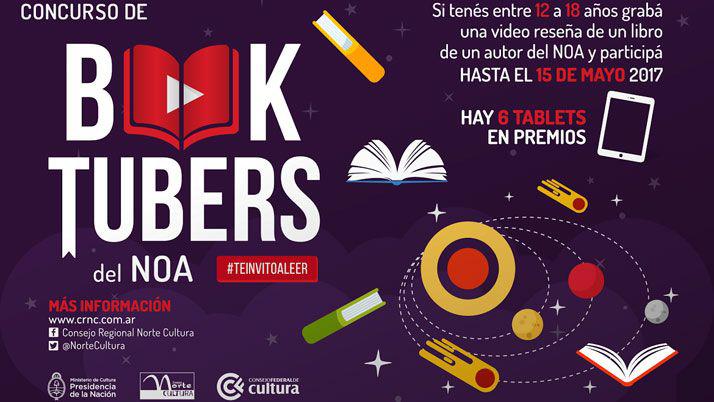 Lanzaron el concurso de booktubers de la regioacuten norte