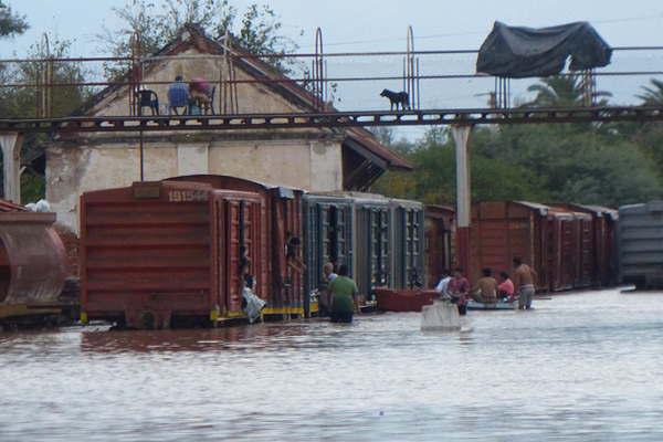 La lluvia sigue castigando duro al sur de la provincia de Tucumaacuten