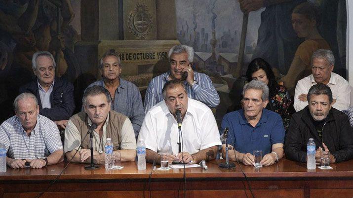 CGT a Macri- Estamos tristes porque hay millones sin trabajo