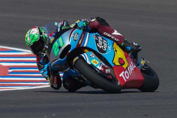 Franco Morbidelli en acción en el Autódromo de Las Termas