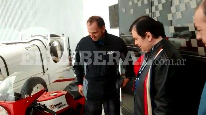 Gerardo Zamora visitoacute el Museo del Automoacutevil