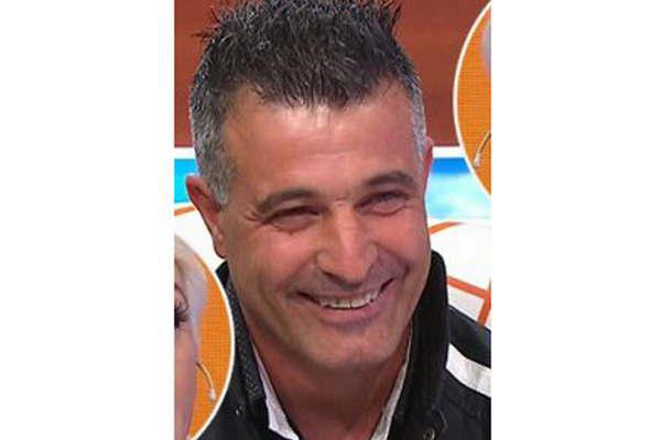 Divertido momento  entre Barbieri y su novio 