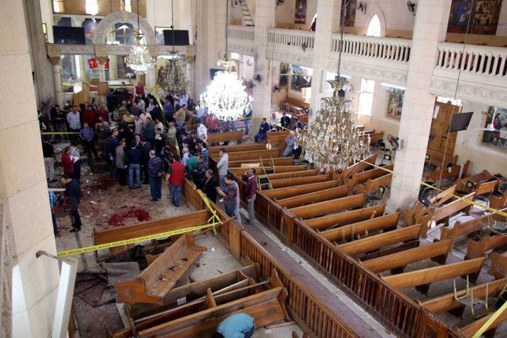 Las iglesias fueron atacadas en medio de la celebración del Domingo de Pascuas