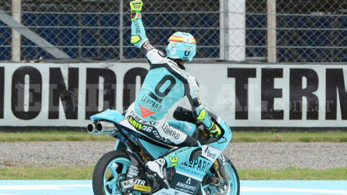 Moto3- Joan Mir se alzoacute con el podio