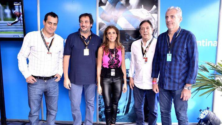 Intensa actividad de la Gobernadora durante el MotoGP