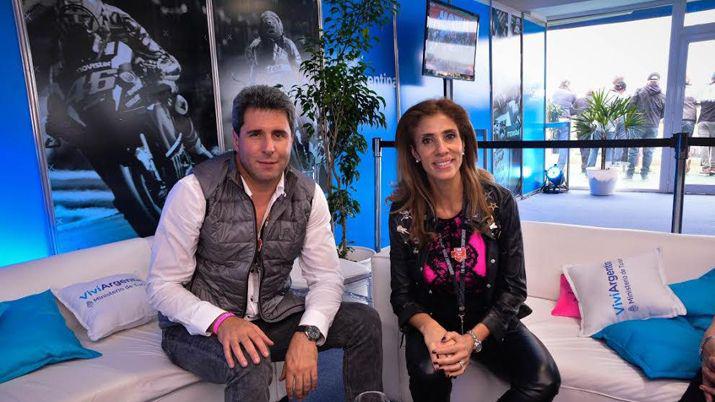 Intensa actividad de la Gobernadora durante el MotoGP