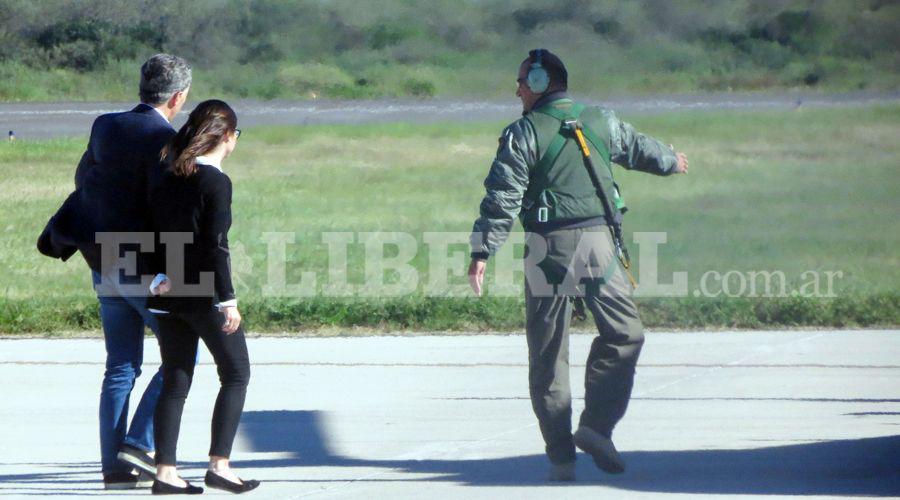 Macri ya arriboacute a Las Termas para dirigirse a zonas afectadas