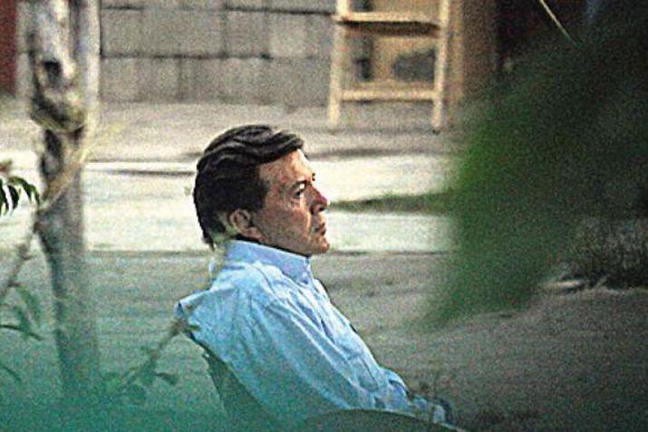 Cesar Milani en su actual lugar de detención