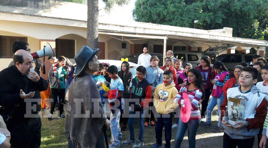 La imagen del Cura Brochero llegoacute al Cepsi
