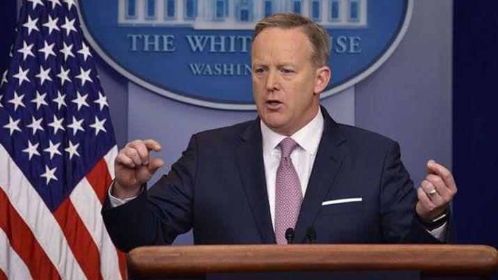 Sean Spicer vocero de la Casa Blanca