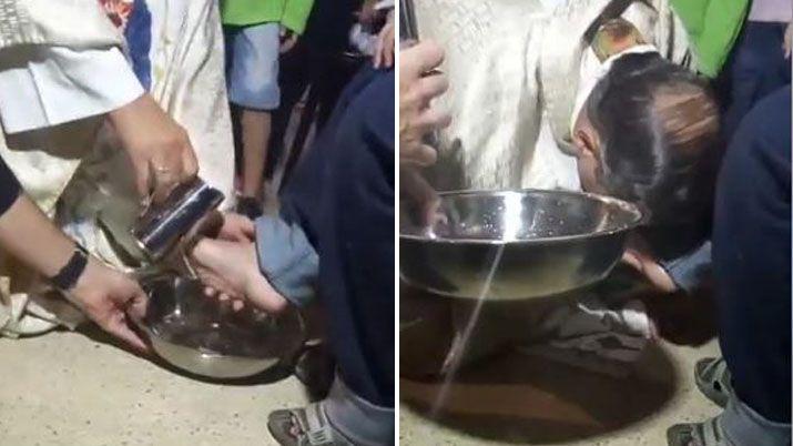 VIDEO EN VIVO  El Lavatorio de los Pies se realizoacute en la Catedral