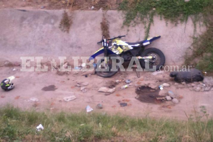 El herido fue derivado de urgencia al Hospital Regional