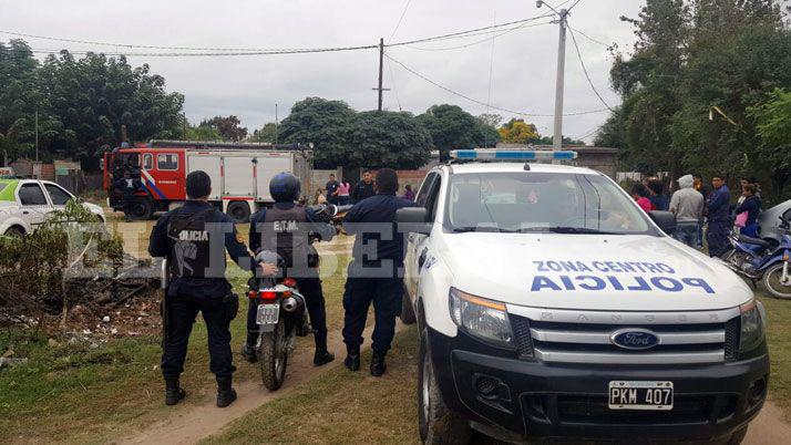 Incendio en barrio La Catoacutelica- travesura casi termina en tragedia